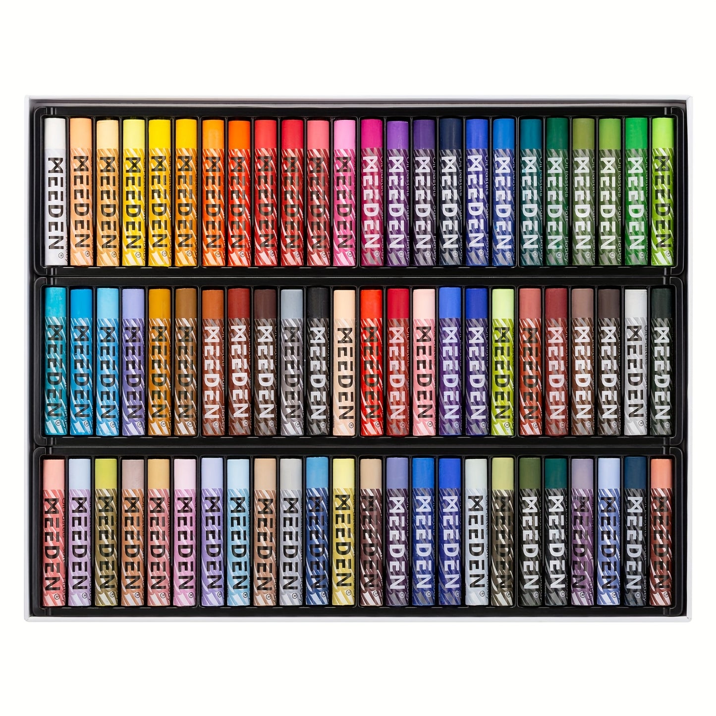 MEEDEN Soft Oil Pastels Set: 48/72 Colors Oil Pastels for Artists Adults Teachers - Fine Writing Instruments Vibrant Crayons for Art Painting & Drawing, Blending, Layering, Shading