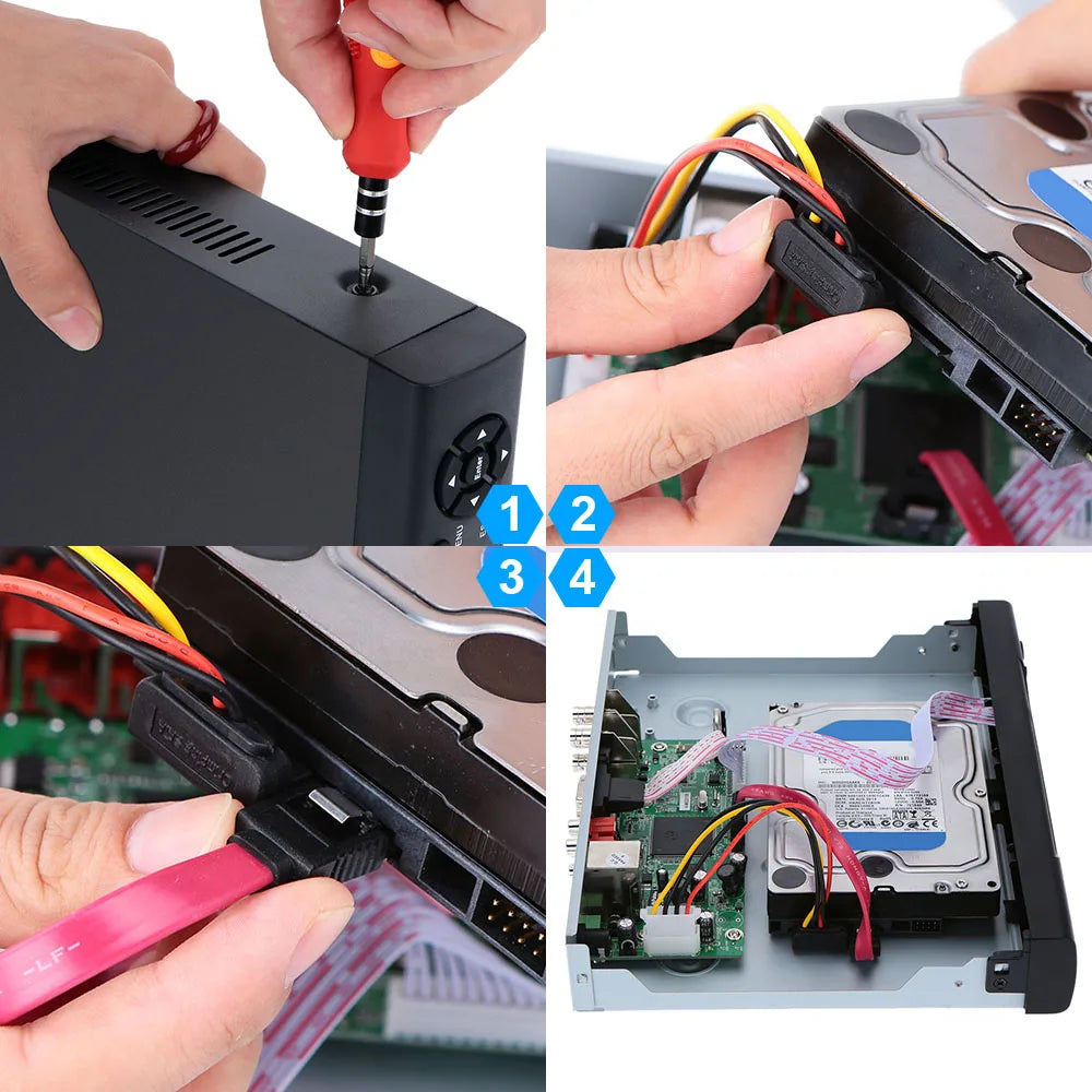 HDD 3.5 Hard Drive Disk For Security System " SATA DVR CCTV PC "HDD Surveillance Hard Drives 1TB&2TB