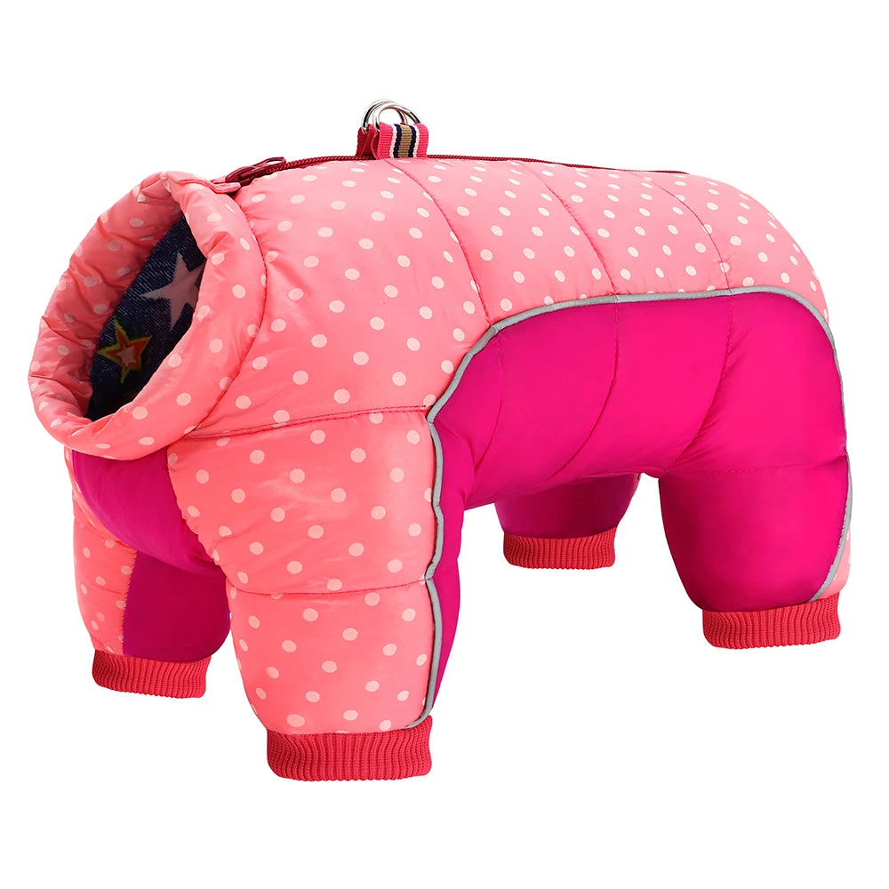 Waterproof Warm Dog Clothes Winter Clothes For Small Medium Large Dogs Pet Puppy Jacket Dog Coat Chihuahua Pug Jumpsuit Clothing