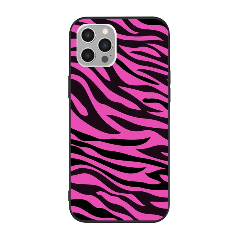 Luxury Green Camouflage TPU Mobile Phone Case for iPhone 13 PRO MAX Soft Matte Finish Shockproof PC Material Packaged