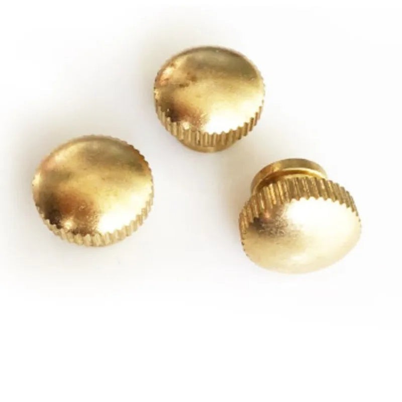 1-5pcs M3 M4 M5 M6 m8 m10 brass round blind end step Knurled Thumb Nuts