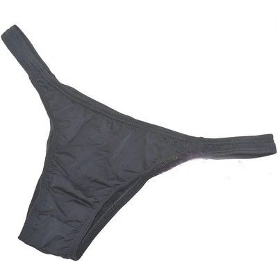Ice Silk Men's Bikini Underwear Low-waist Male Panties Sexy Translucent Briefs 16 Colors