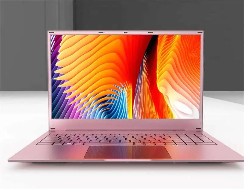 Cheaper 15.6 Inch Quad Core N95 8GB 16GB 32GB RAM 128GB 256GB 512GB 1TB ROSE GOLD Business Office Gaming Portable Laptop