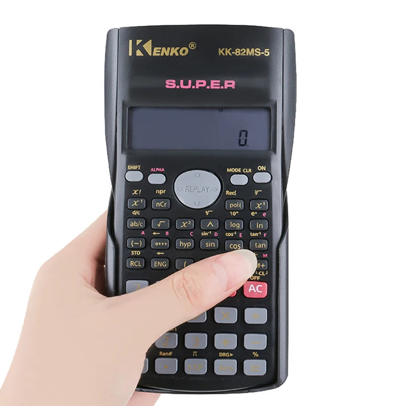 School Engineering Scientific Calculator Students Stationary Calculating Tools Exam Creative Calculator