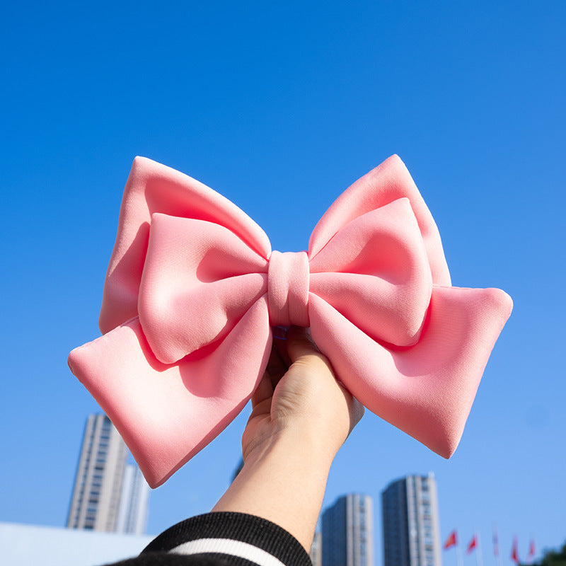 Motorcycle helmet decorations bow electric car battery car full helmet decorative accessories net red accessories women wholesale
