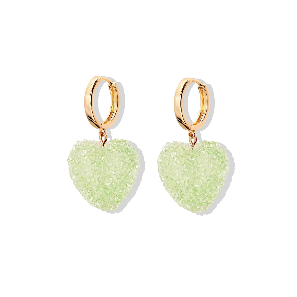 Love gummy earrings for women, light luxury earrings, niche, high-end, temperament, cute earrings, earrings, pendants