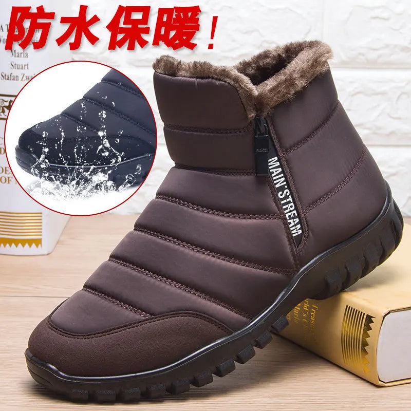 Men'S Winter Sports Shoes Soft Bottom Anti Slip Casual Sneakers Cold Proof And Warm Keeping Men'S Sneakers Free Shipping Shoes