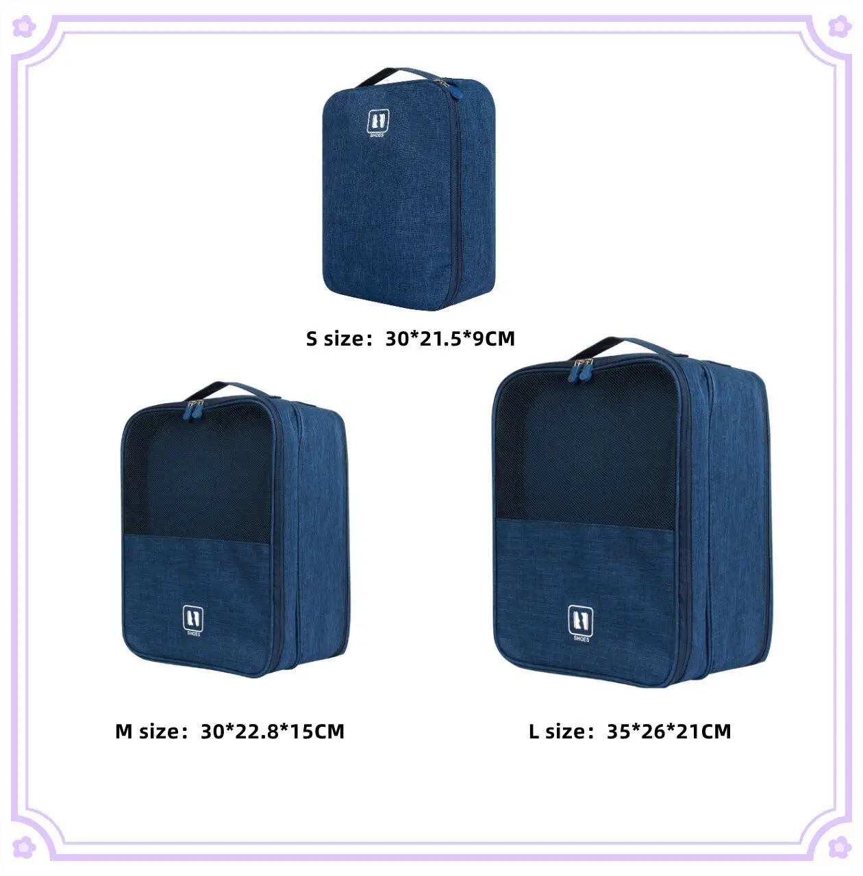 3 Layers Shoes Bag Travel Storage Box Organizer Handbags For Men Ladies Luggage Suitcases Duffle Tote Bag Travel Accessories