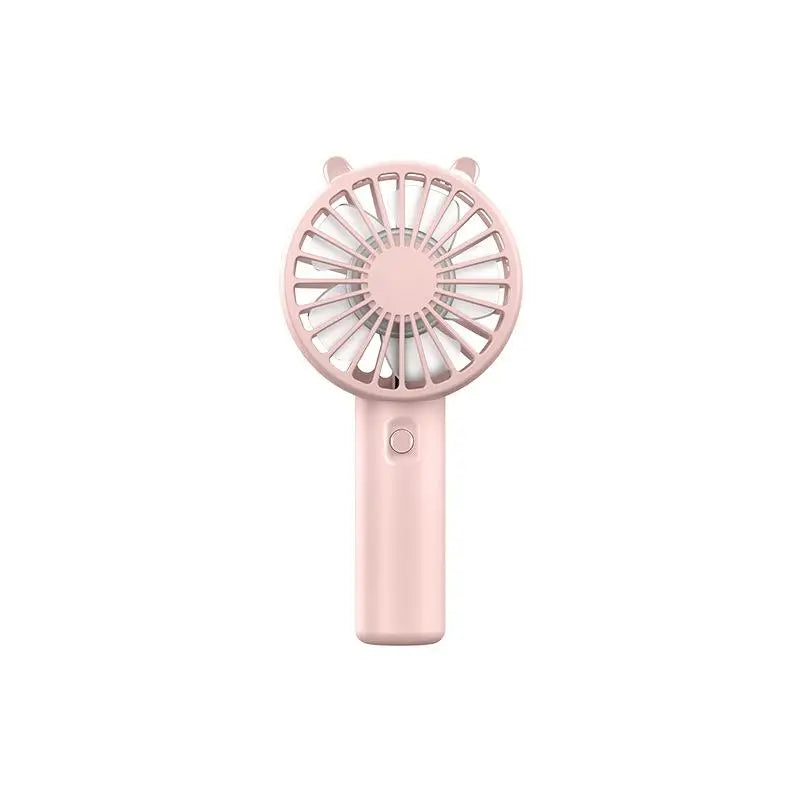 Portable Handheld Fan Mini USB Rechargeable Fan Cute Desktop Cooling Small Silent Fan Adult Children Outdoor Dormitory Travel