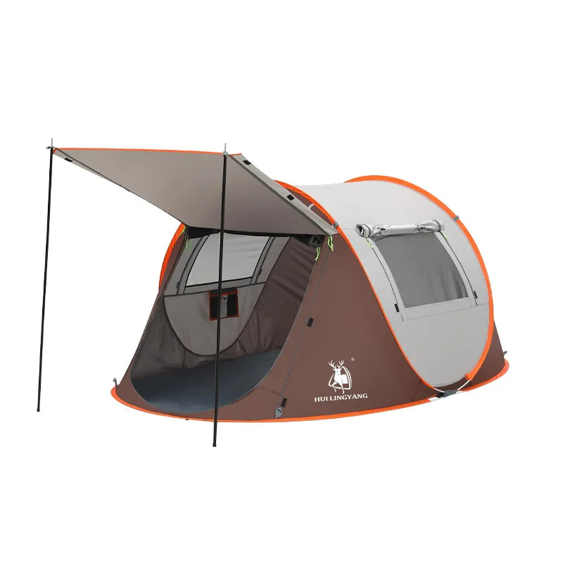 Tents Outdoor Camping Waterproof One Touch Tent Foldable Portable Ultralight Tent 2 Person Sun Protection Nature Hike Equipment