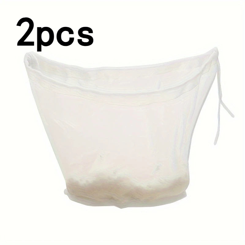 Reusable Fine Mesh Filter Bags, Coffee, Tea, Juice, Wine, Brewing Filters, Cheese Like Non-woven Fabric Filters