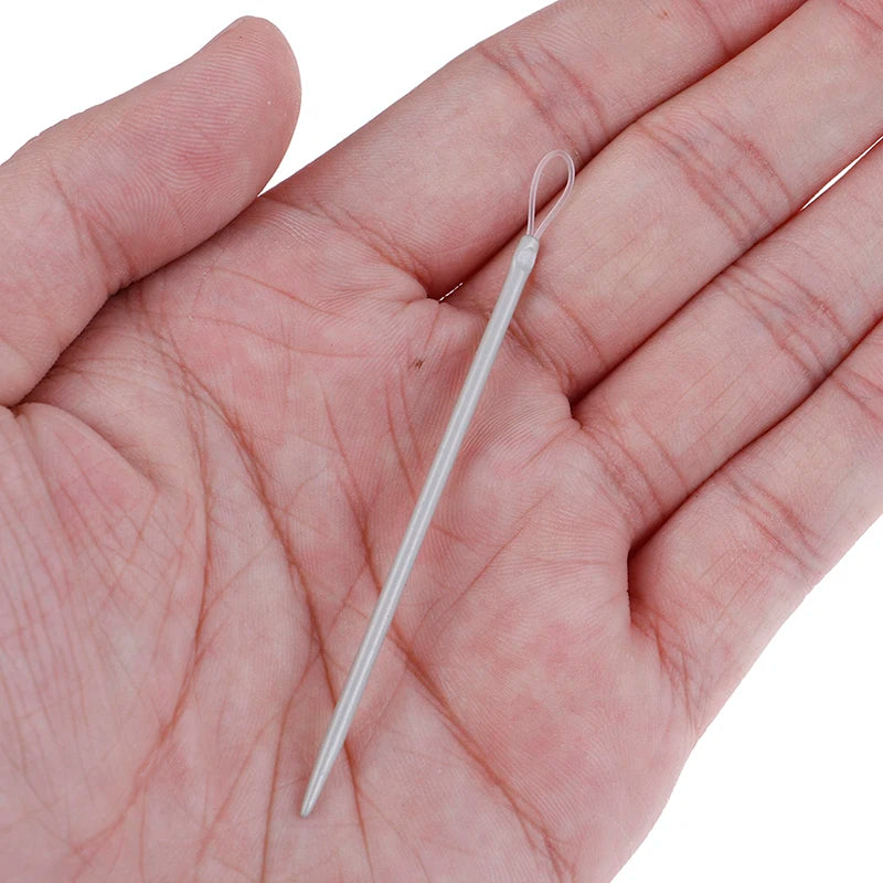 3pcs/set Nylon Wire Knitting Needles Yarn Sewing Needles Apparel Sewing & Fabric Art Craft Wool Thick Knitter