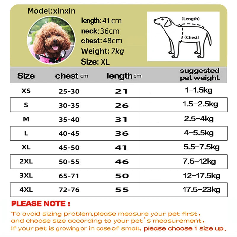 T Pet Dog Raincoat The Dog Face Pet Clothes Jumpsuit Waterproof Dog Jacket Dogs Water Resistant Clothes for Dogs Pet Coat