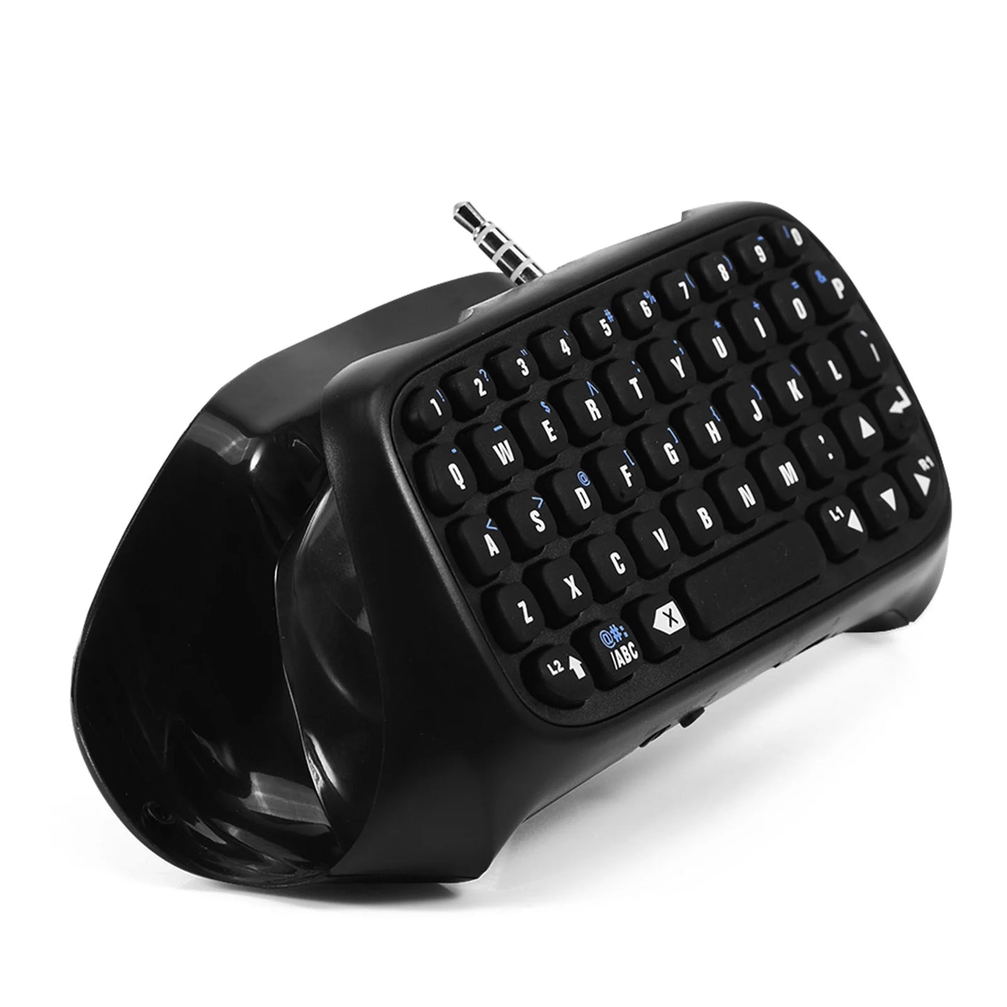 Gaming Keyboard Mini Wireless Bluetooth Gaming Keyboard Chatpad for Sony PS4 Controller Mini Wireless Keyboard