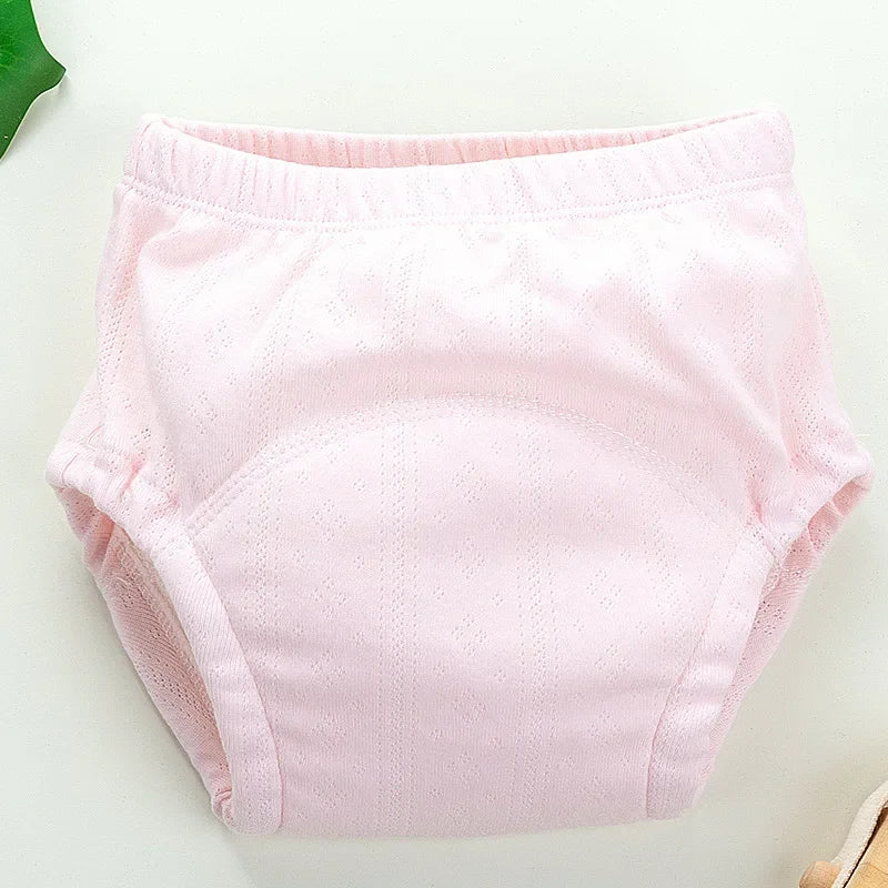 Newborn Baby Reusable Diapers Children Potty Training Panties Cotton Cloth Washable Underwear Ecological Nappies Infant Panties