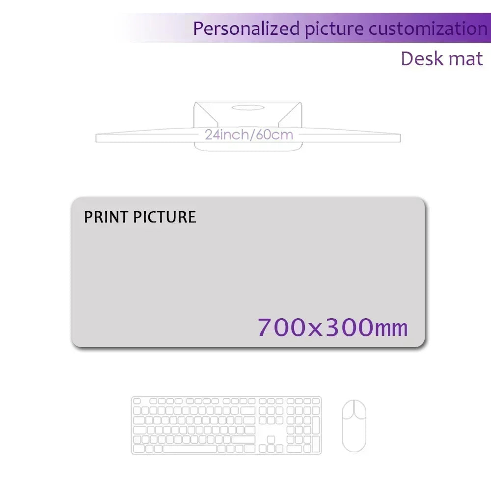 Custom Desk Mat, Mouse Pad 60x35cm, Personalized Gift, Large Mouse Pad,Custom Gift, Personalized Mouse Pad, Personalized Deskmat