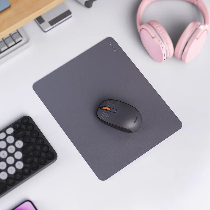 Baseus Mouse Pad PU Leather 26*21cm Waterproof Mousepad Non-Slip Desk Mat PC Gamer Desktop Computer Accessories Mice Mouse Pads
