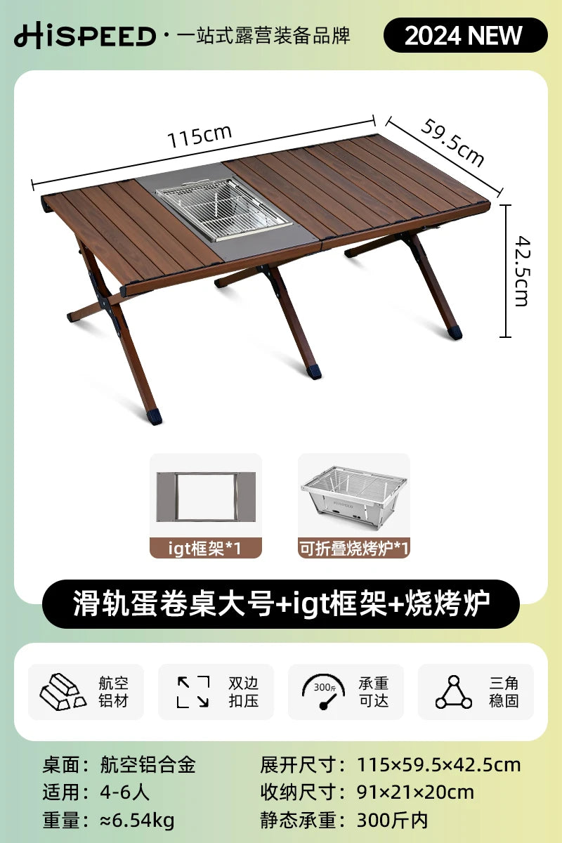 Dining Frame Outdoor Table Patio Modern Portable Backyard Outdoor Table Bistro Lounge Zestawy Mebli Ogrodowych Garden Furniture