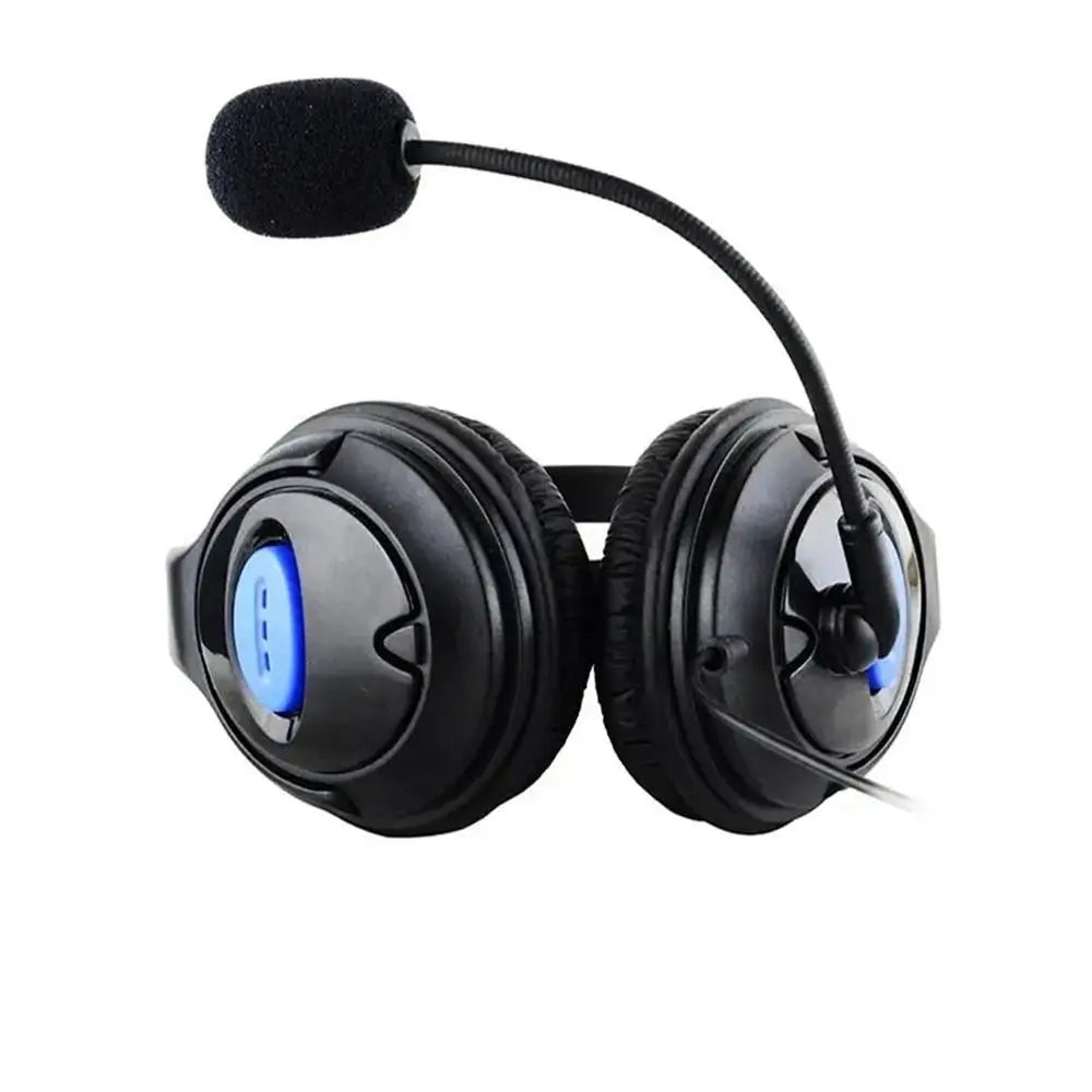 Earbuds with Microphone Wired Gaming Headset Noise Isolating Over Ear Music Headphones Stereo Deep Bass Gamer Earphone Tablet
