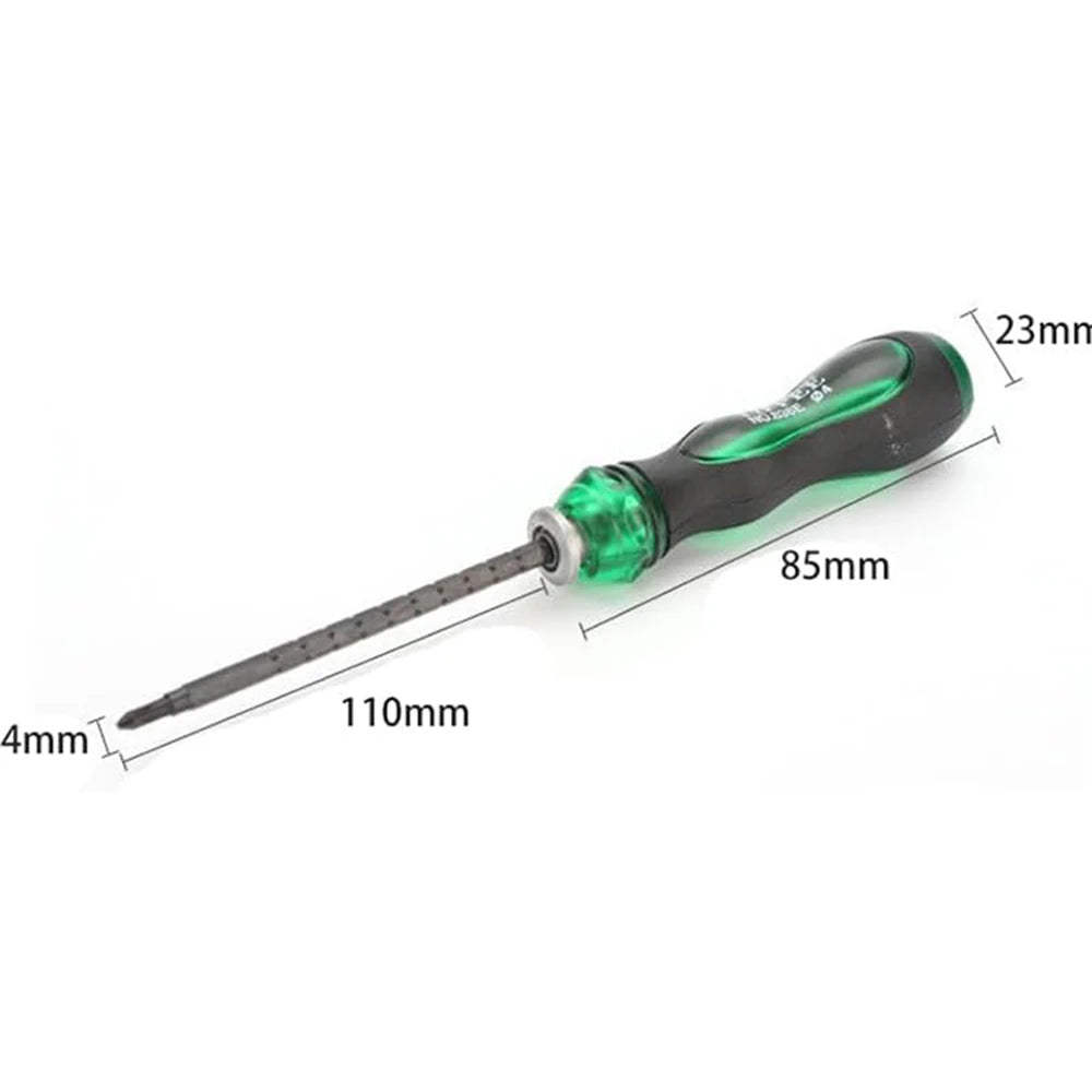 Multipurpose Telescopic Adjustable Magnetic Cross Screwdriver Non-Slip Household Repair Tool