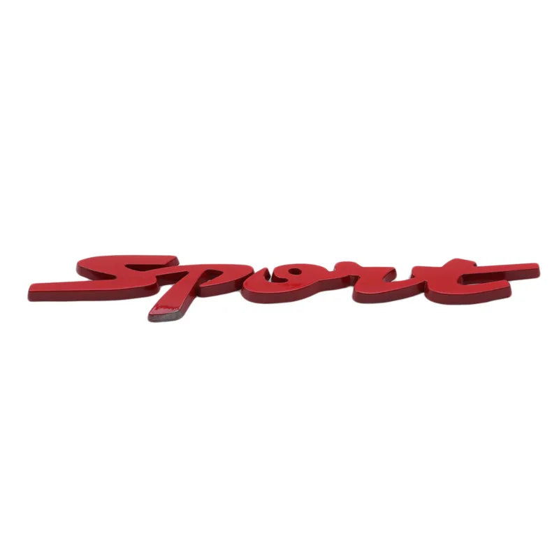 Car Accessories Stickers Styling Metal 3D Plating Auto Car Trunk Modified Racing Sport Word Letter Emblem Badge Decal Stickers