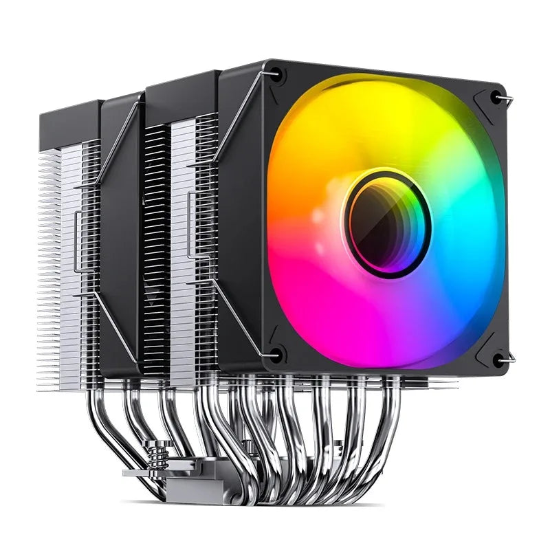 Jonsbo CR-1400 DV2 Dual Tower 6 HeatPipes Copper Tube 5V 3Pin ARGB CPU Cooler ITX Cooled Dual Fan 9CM Radiator LGA1700 1200 AM5