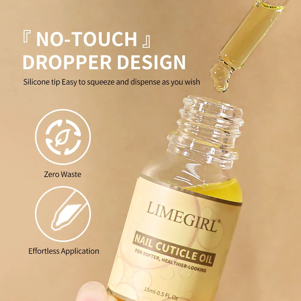 Nail Art Nutrition Liquid Hydrating Natural Dried Flower Nutrient Prevent Agnail Cuticle Soften Oil Treatment Nail Care