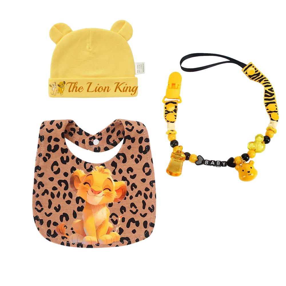 Baby feeding bib Soft cotton Baby bib suitable for newborns infants and children Kawaii baby hat Newborn soothing nipple holde