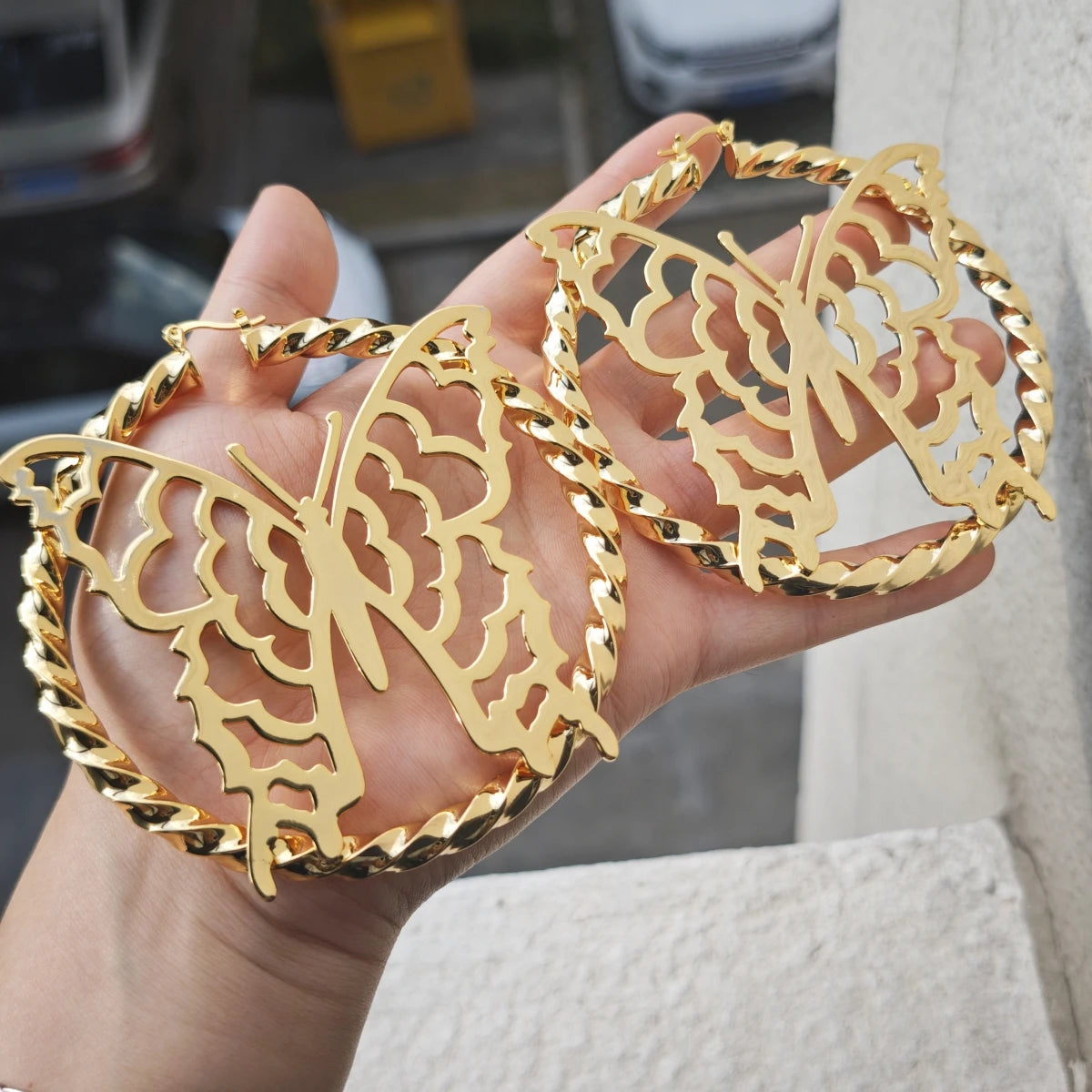 Customized Stainless Steel Name Earrings Customized Text Earrings Fashion Earrings Banquet Party Earrings Birthday Gifts