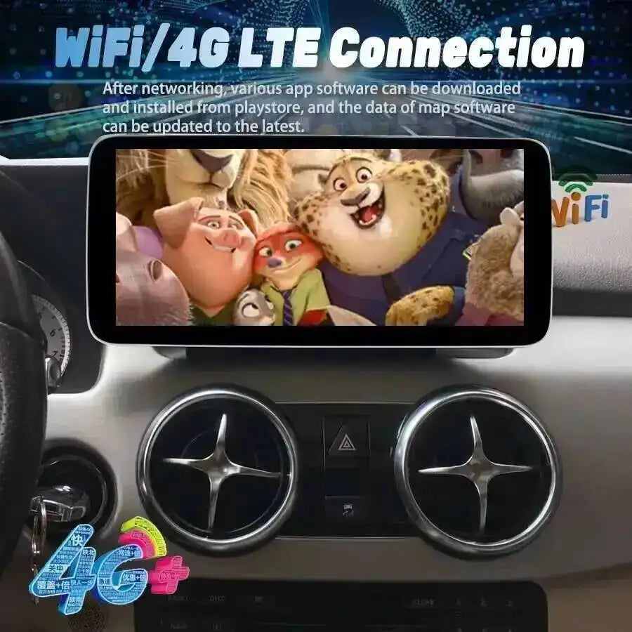 12.8 Car Radio For Mercedes GLK Class NTG 4.5 2013 2014 2015 GPS Navigation Auto Touch Screen Carplay Car Video Player Head Unit