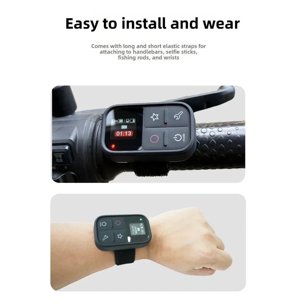 Action Camera Remote Control For Insta360 X5/X4/X3/GO3S/AcePro2 Sport Camera Waterproof Wireless BT Remote Control Accessories