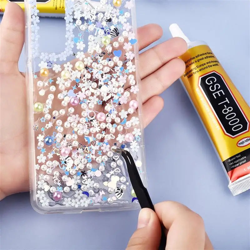 15/25/50/110ml B-7000 Glue T-8000 Adhesive Epoxy Resin Repair Cell Phone Touch Screen Liquid Glue Jewelry Craft Adhesive Glue