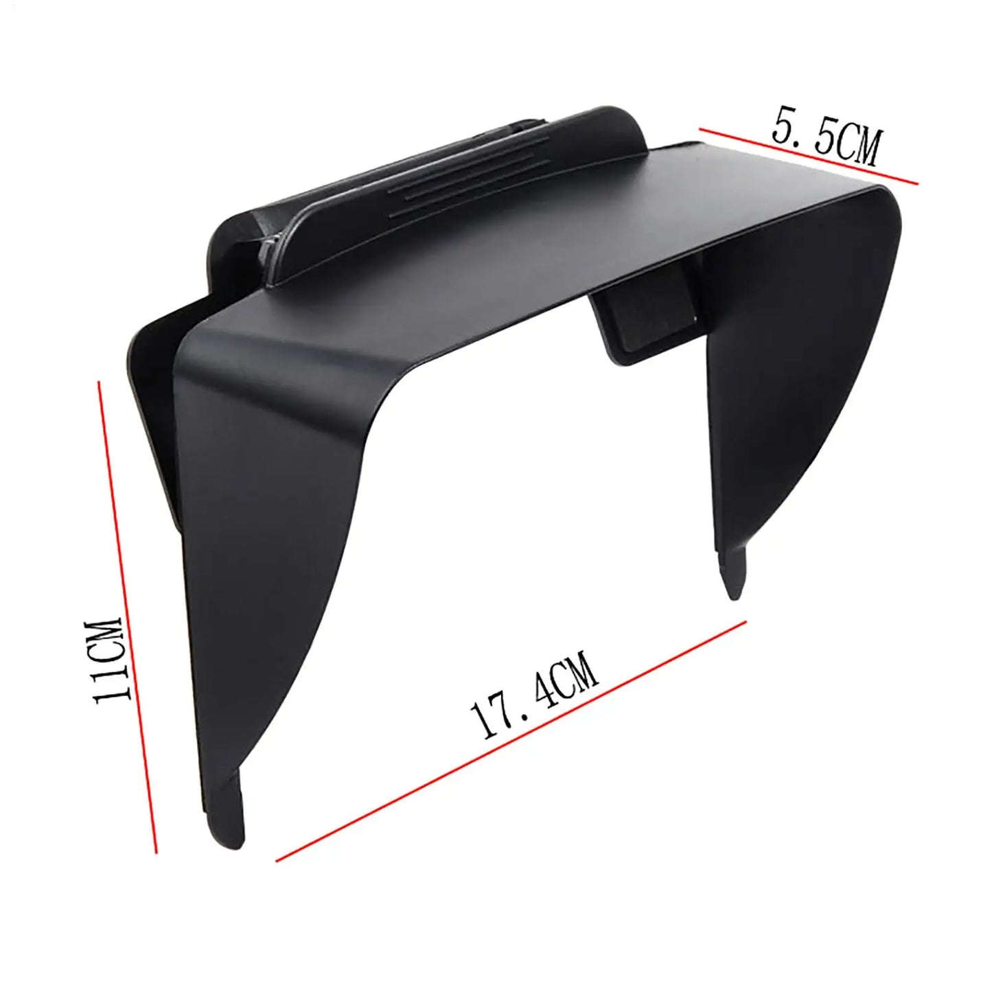 Car Navigation Sun Protection GPS Sun Shade CoverUniversal Vehicle Navigator Sun Shade Visor Anti-reflective For 6&7 Inch GPS