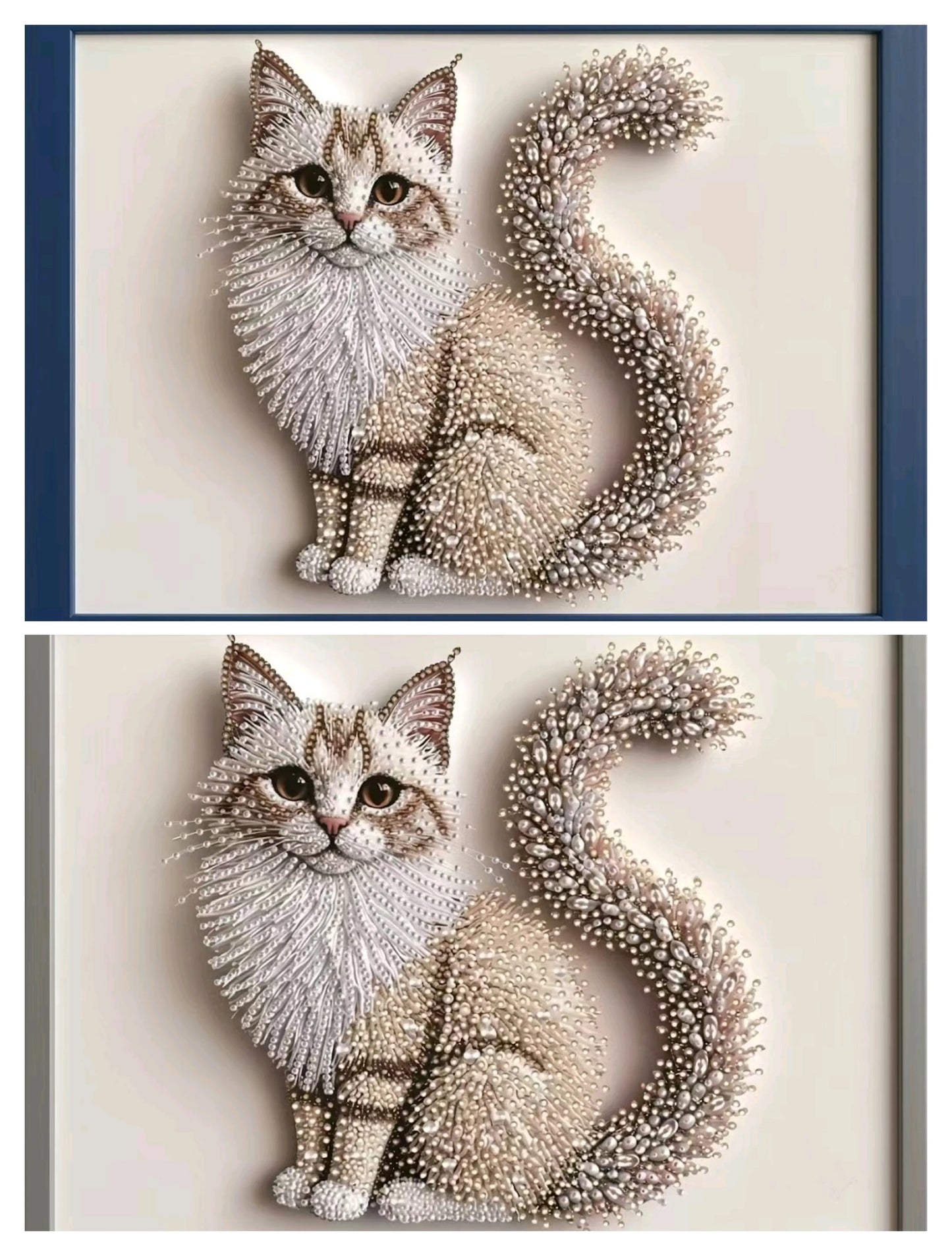 Cat three-dimensional decorative painting, suitable for wall decoration