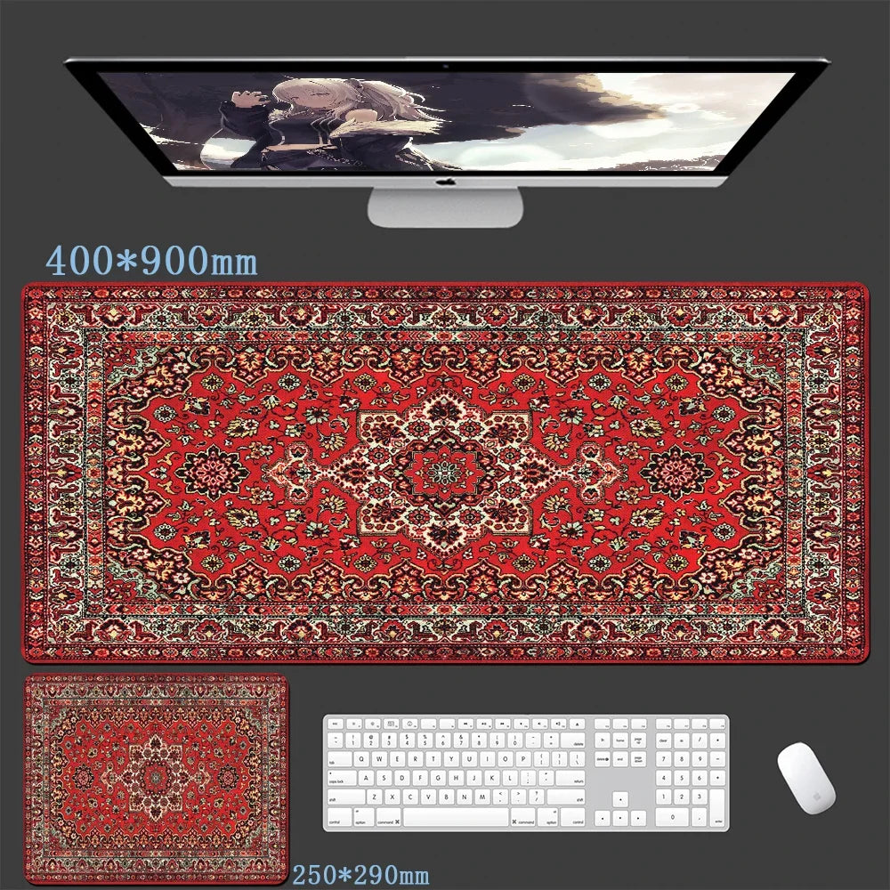 Persian Mouse Pad Large Xxl Big Office Carpet Mouse Mats Gamer Rug Desk Accessories Computer Table Pads Company Speed Extended