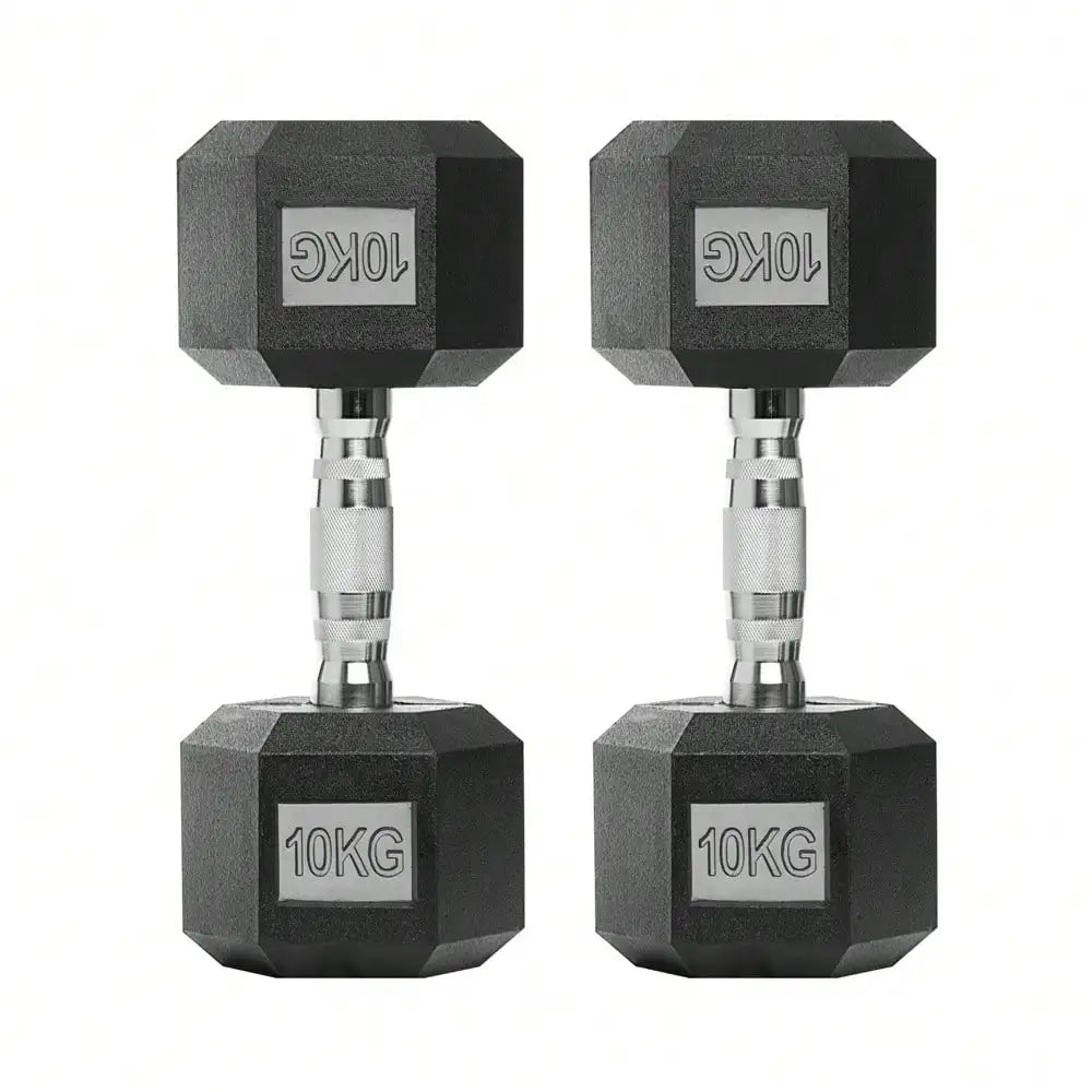 Hex dumbbells, 2.5-25 kg dumbbells,non-slip coating, ergonomic handle, solid iron dumbbell set, strength training,home gym