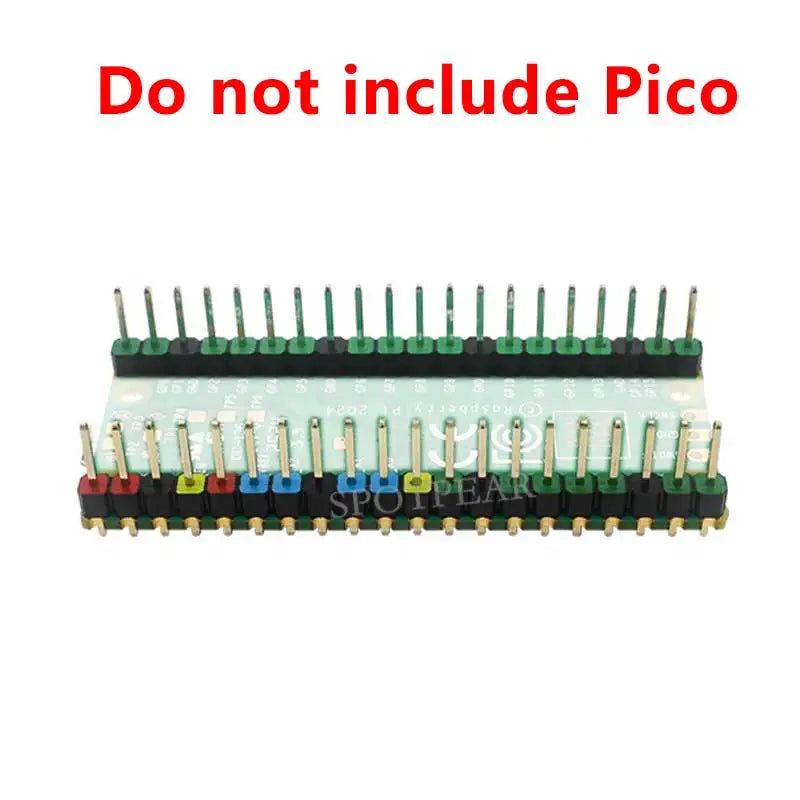 Colorful GPIO Pins Raspberry Pi Pico Colorful GPIO Pins Header Also For Pico2/Pico2W RP2350 Development Board