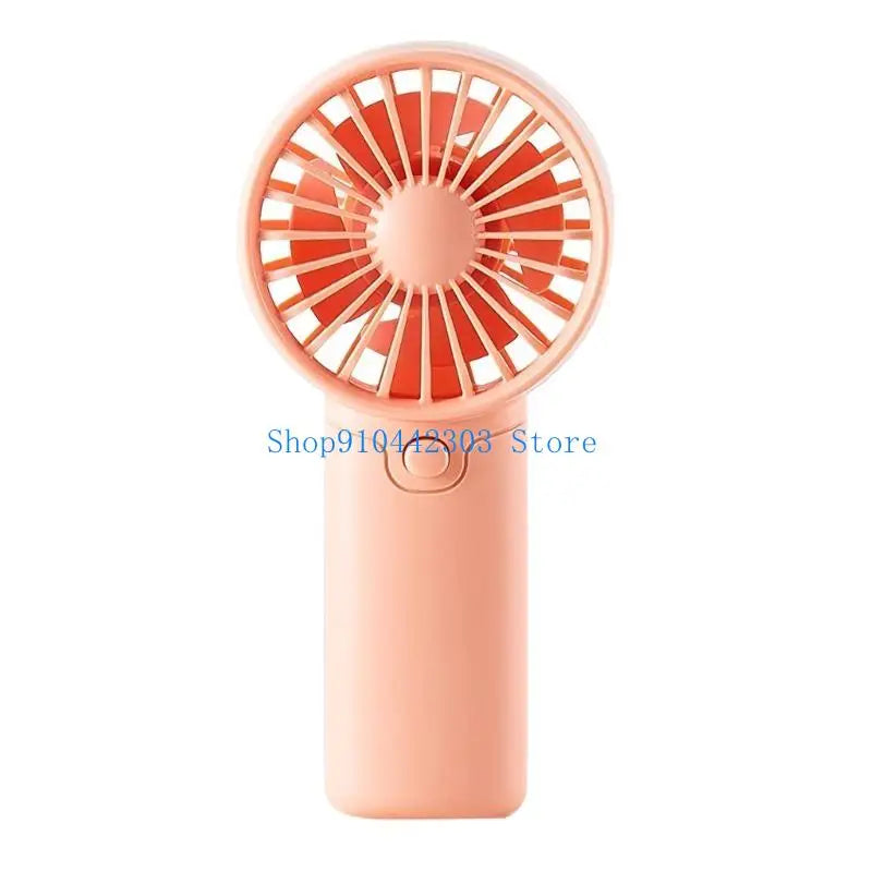 Portable Handheld Fan 1.5V 3A Battery Operated Pocket Fan Outdoor Indoor Activity Summer For Women Travelling