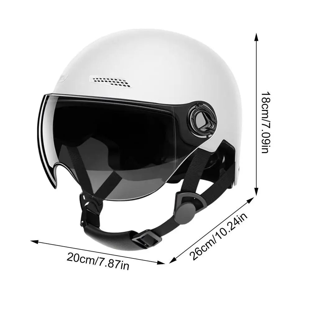 Motorcycle Helmet Classic Retro Scooter Half Helmet Ultralight Cycling Helmet MTB Bike Bicycle Motorcycle Helmet For Women Men