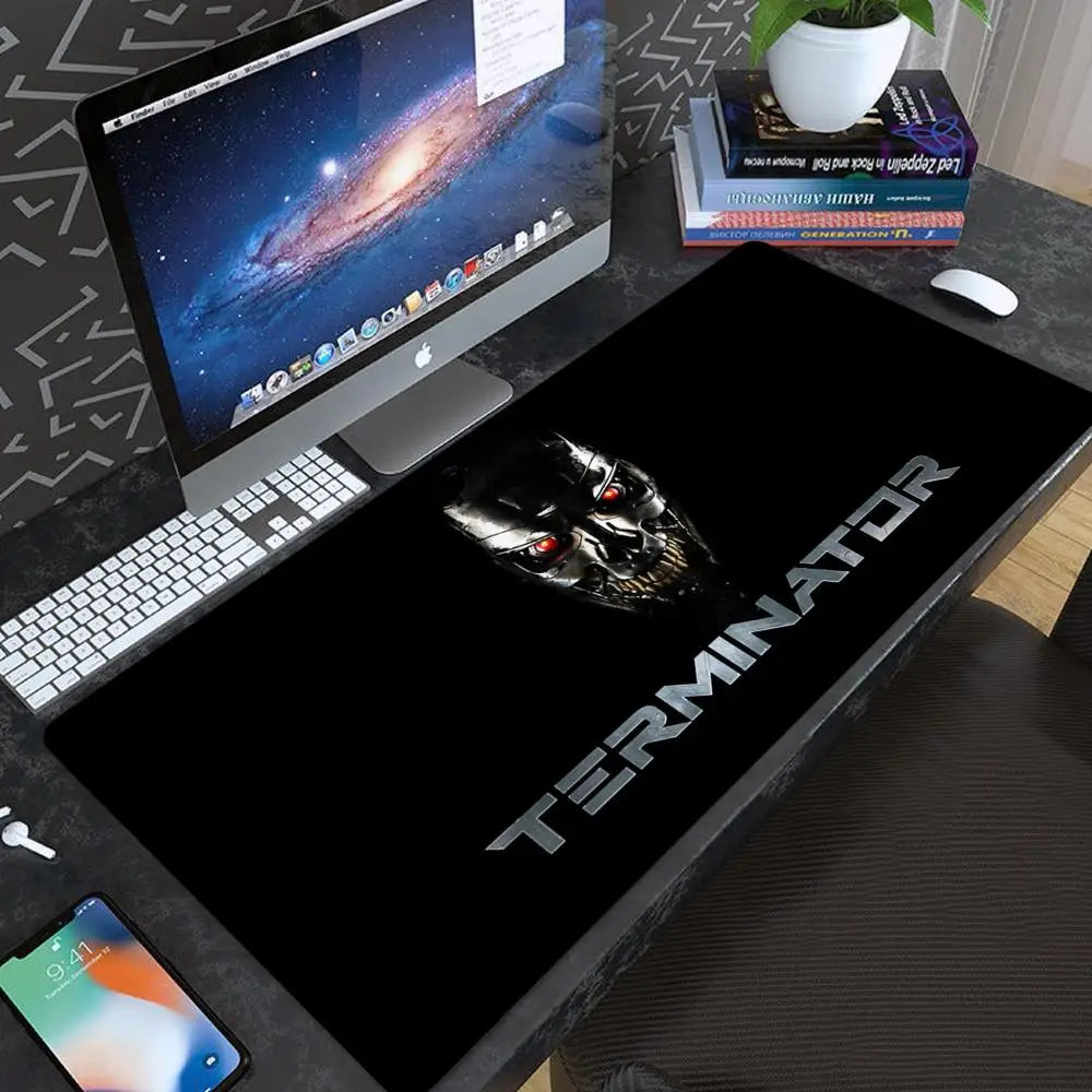 Terminator Genisys Mouse Pad High Quality Natural Rubber Mouse Pad The Most Professional Washable Laptop Mouse Pad