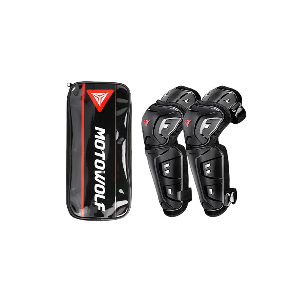 Outdoor Sport Equipment Riding Protective Gears 4Pcs/set Knee Elbow Protective Pads Motorcycle Motocross Skating Protectors