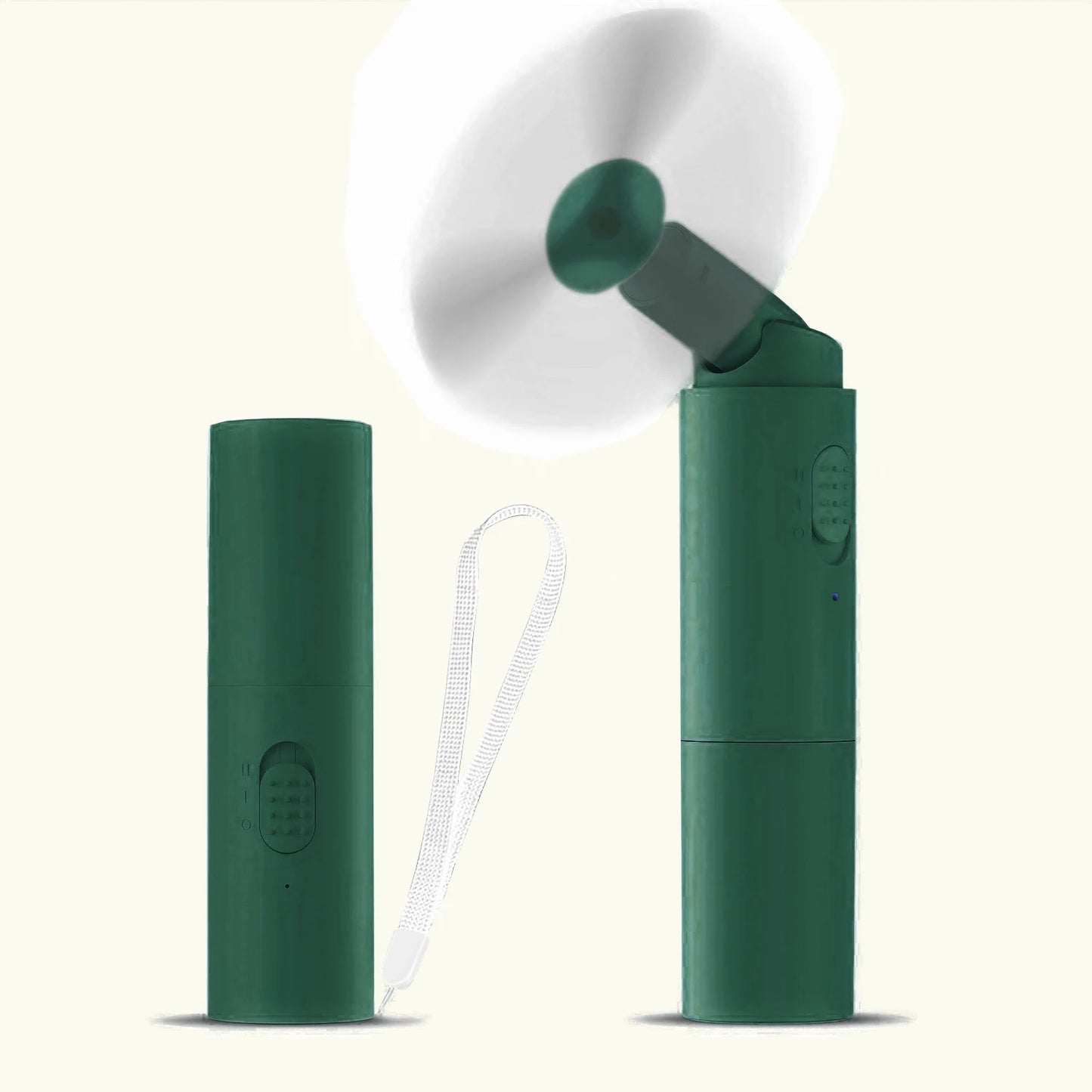 Portable mini fan, USB charging small fan, foldable outdoor portable fan, suitable for office, travel, camping, and outdoor use