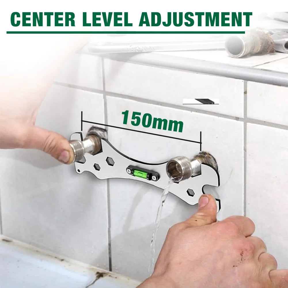 Wrench Level Tools, Faucet Wrench, Shower Wrench, Pipe Wrench, Multifunctional Level Wrench, Effortless Home Leveling Tools