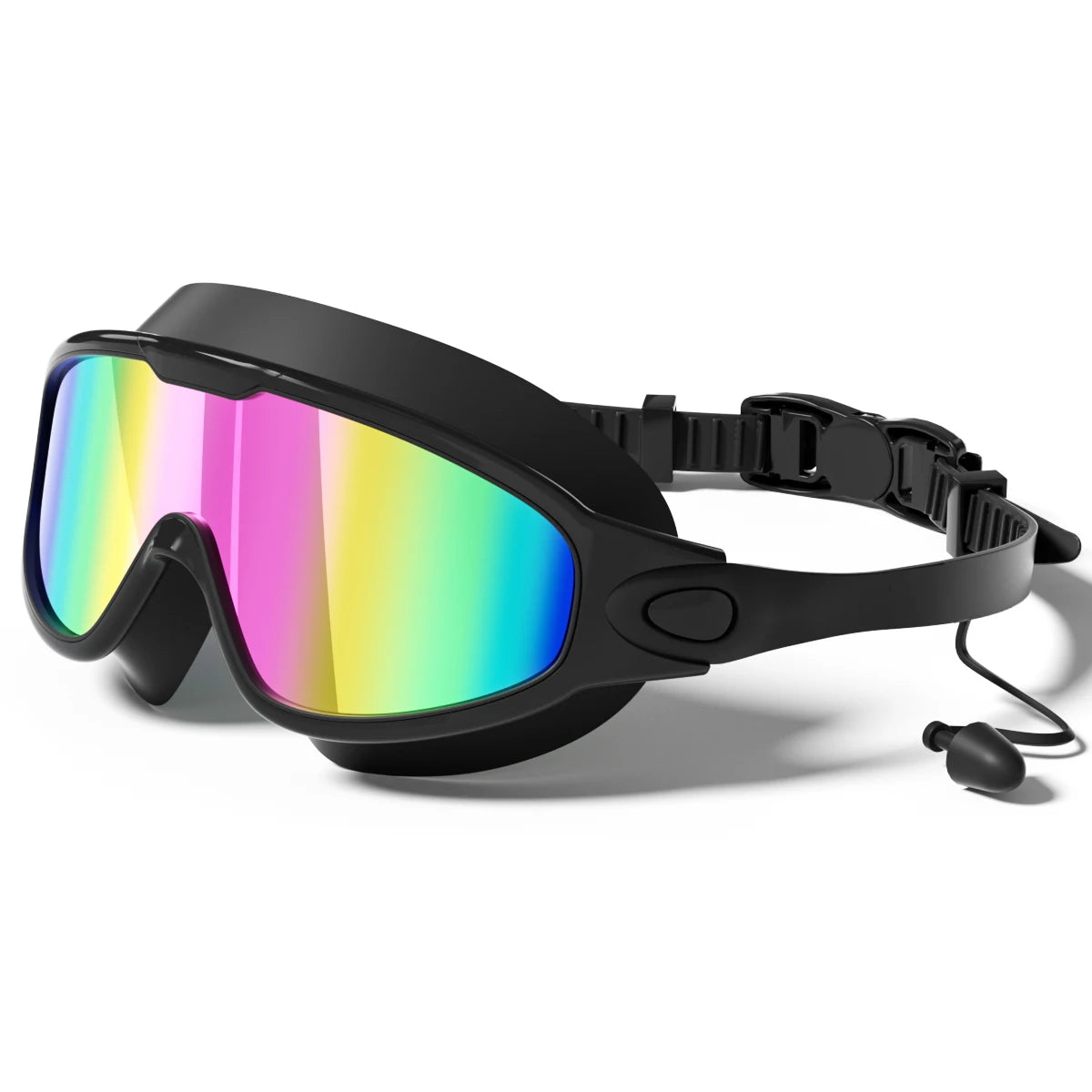 Adult Swimming Goggles Wide View Anti-Fog UV Protection Leak-Proof Swim Glasses Unisex for Men Women