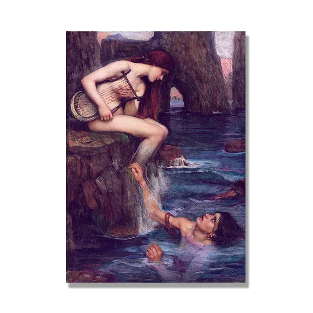 Canvas Painting Wall Art Famous Beautiful Sexy Woman Posters and Prints Picture For Bedroom Office Home Decor Cafe Cuadros
