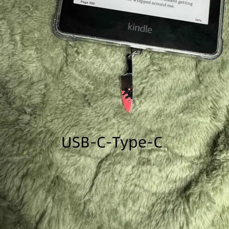 Phone Accessories Kindle/Phone Blade Charm Dust Plug