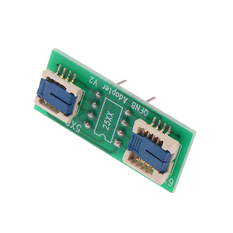 1Pc QFN8/WSON8 Universal Two-in-one Socket / Adapter For Both 6*5MM And 8*6MM SMT BIOS Flash Socket.