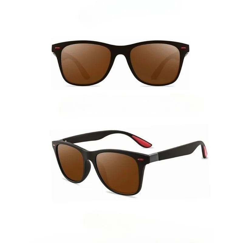 Driving Sunglasses for Men Sun Polarized Sunglasses Original Anti-UV Fishing Shades Glass