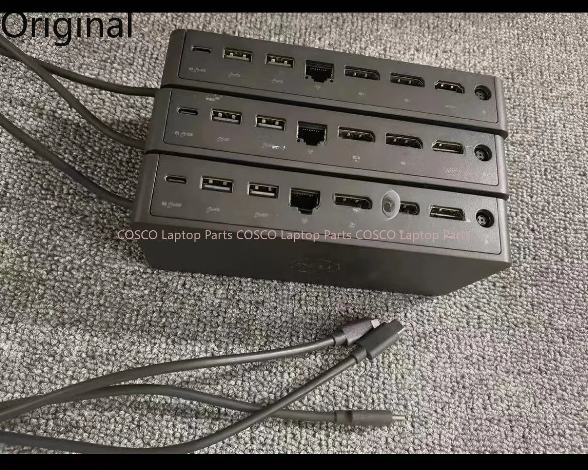 UD22 D6000 FOR DELL USB-C Docking Station Set with Original 130W FOR Dell Power Supply
