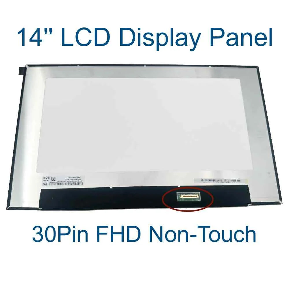 14.0 Laptop LCD Screen Display for DELL Latitude 14 7430 7420 7410 7400 P135G001 P135G002 P144G, 30 40 Pins Display Panel New